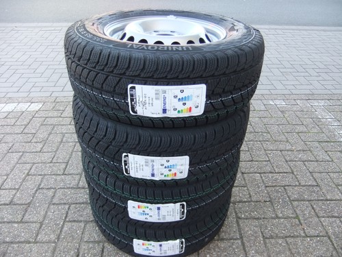 Winterräder auf stahlfelge - auf,